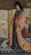 James Abbott McNeil Whistler La Princesse du pays de la porcelaine Spain oil painting artist